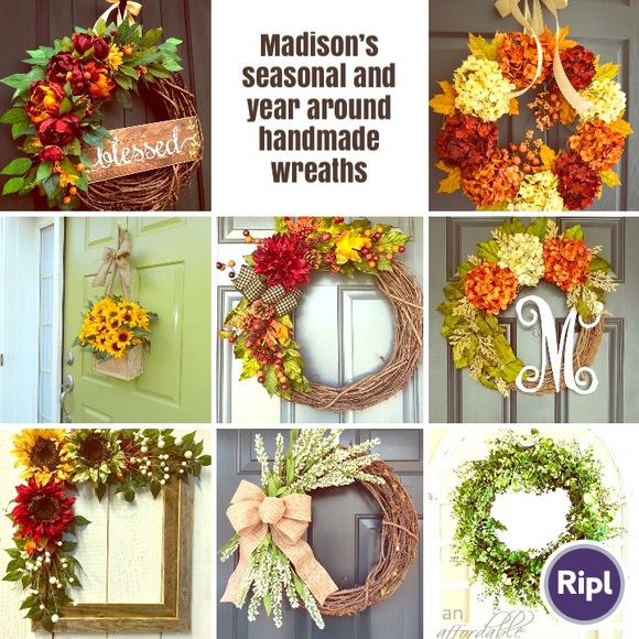 Hand made customizable wreaths - Picture 1 of 1